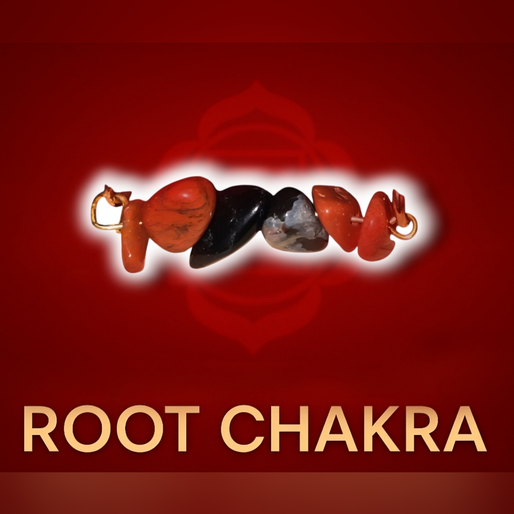 Red Jasper Snowflake Obsidian Vibe Bar Root Chakra Wear It Your Way 20$